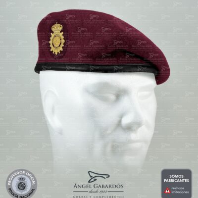 Boina Policía Nacional GEO. ESCALA BÁSICA