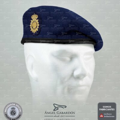 Boina Policía Nacional GOES. ESCALA BÁSICA