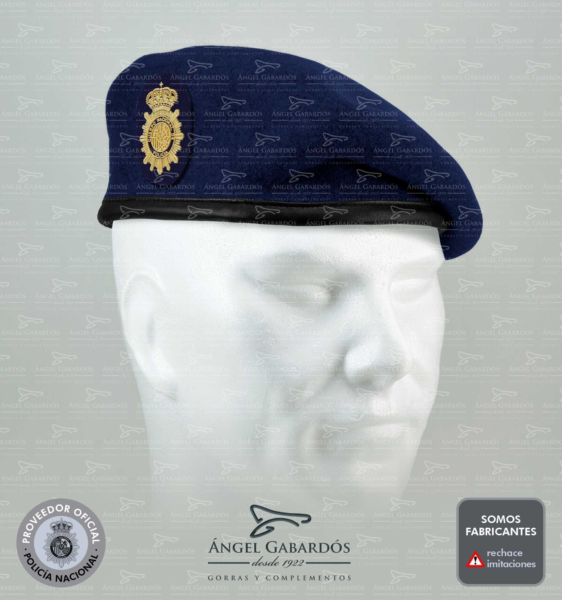 Boina Policía Nacional GOES. ESCALA BÁSICA