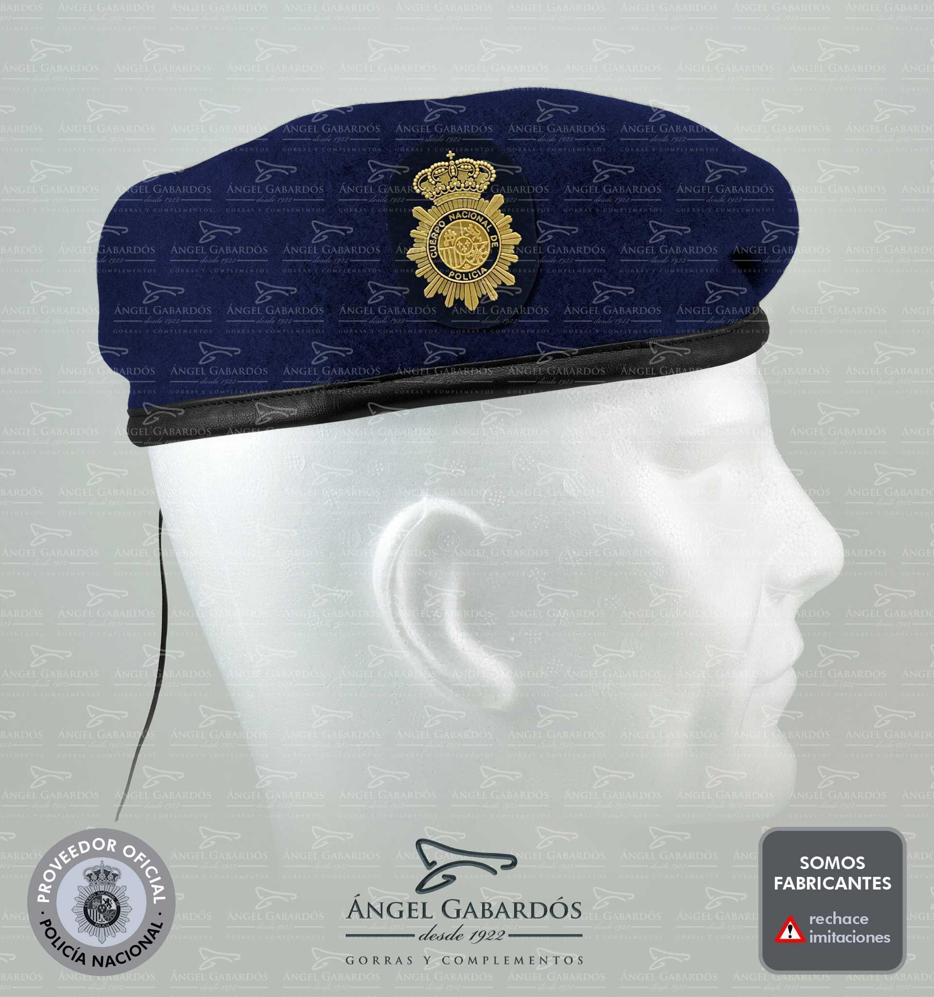 Boina Policía Nacional GOES. ESCALA BÁSICA