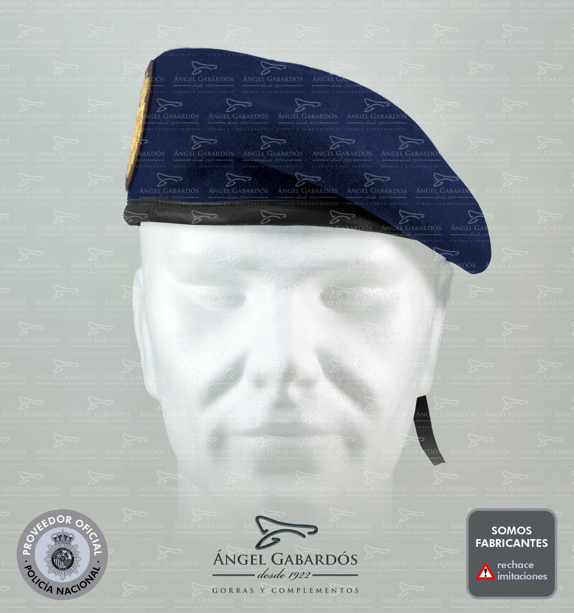 Boina Policía Nacional GOES. ESCALA BÁSICA