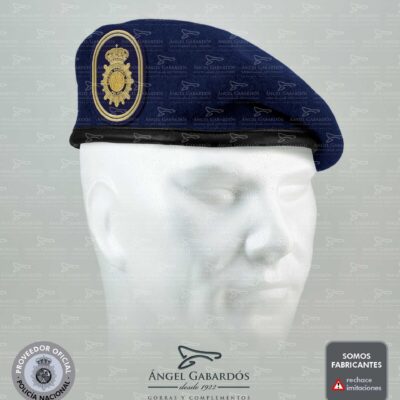 Boina Policía Nacional GOES. ESCALA EJECUTIVA