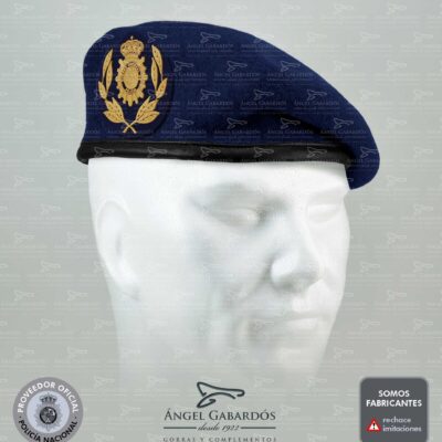 Boina Policía Nacional GOES. ESCALA SUPERIOR