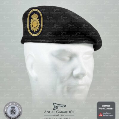 Boina Policía Nacional TEDAX. ESCALA EJECUTIVA