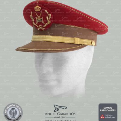 Gorra de Plato Regulares. SUBOFICIALES