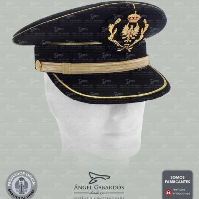Gorra de Plato Gran Gala Ejército de Tierra. SUBOFICIALES