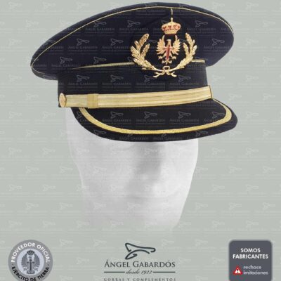 Gorra de Plato Gran Gala Ejército de Tierra. OFICIALES