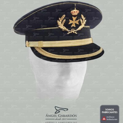 Gorra de Plato Gran Gala Cuerpos Comunes. JEFES. OFICIALES SUPERIORES