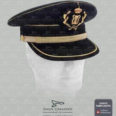 Gorra de Plato Gran Gala Cuerpos Comunes. SUBOFICIALES