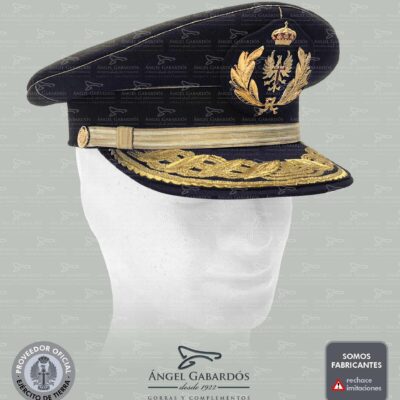 Gorra de Plato Gran Gala Ejército de Tierra. GENERALES