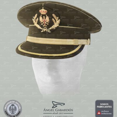 Gorra de Plato Representación Ejército de Tierra. OFICIALES