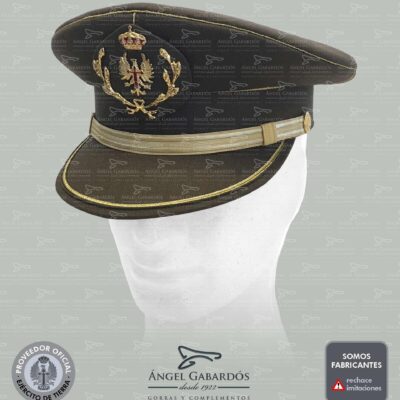 Gorra de Plato Representación Ejército de Tierra. SUBOFICIALES