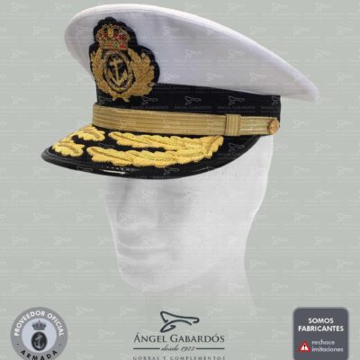 Gorra de Plato Almirante Armada