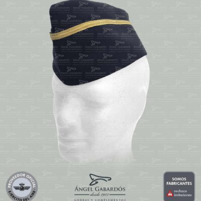 Gorro Ejército del Aire. JEFES. OFICIALES SUPERIORES. Sin bordado
