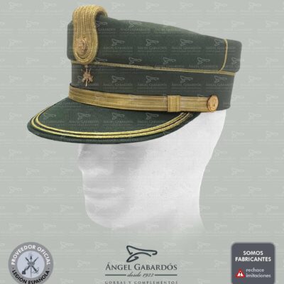 Gorra Teresiana legionario. SUBTENIENTE Y SUBOFICIAL MAYOR