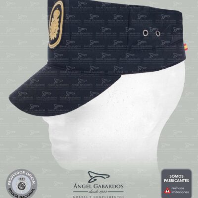 Gorra UIP Policía Nacional. ESCALA EJECUTIVA. Verano-Alg./Pol.