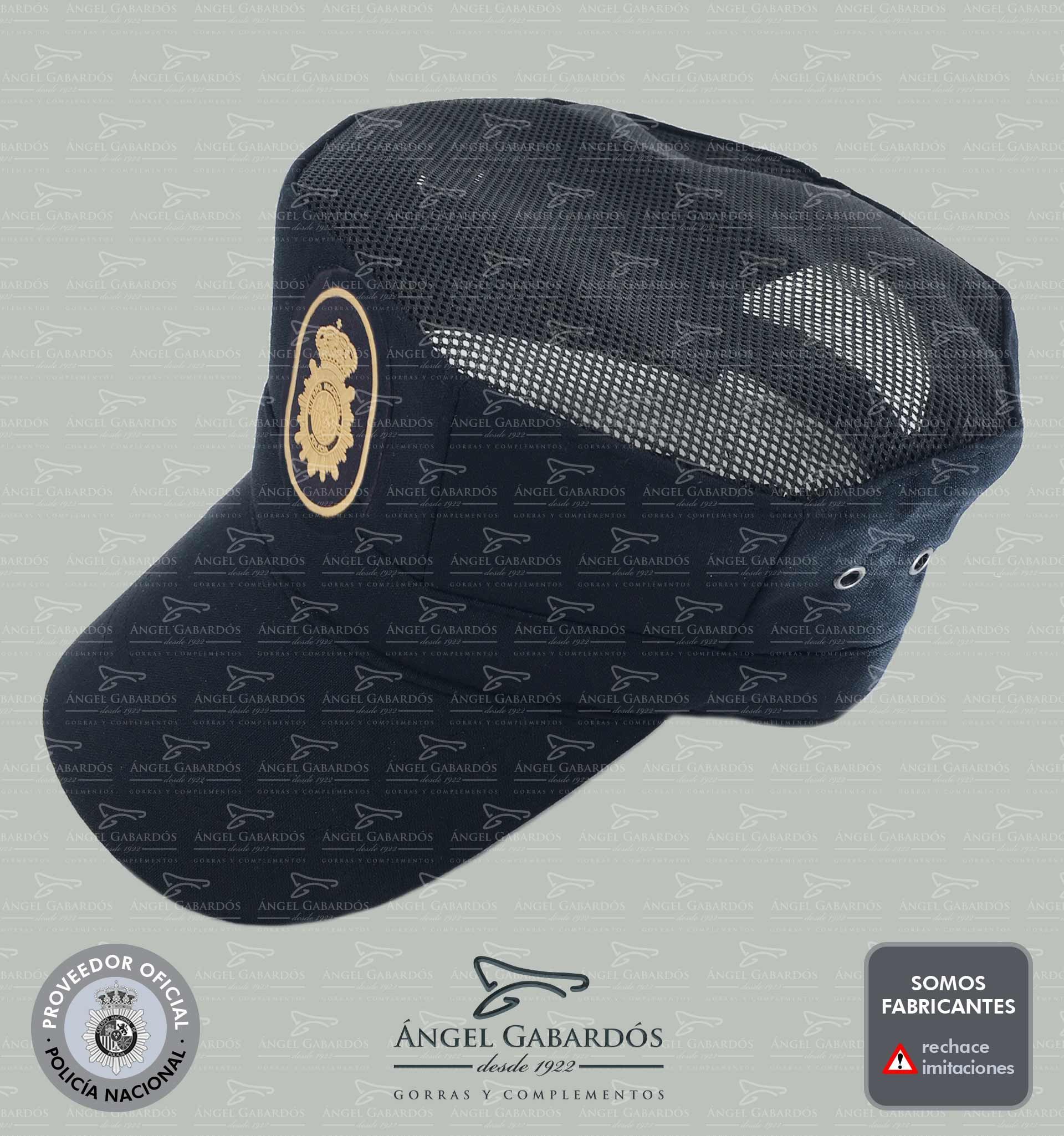 Gorra UIP. ESCALA SUBINSPECCIÓN. Verano-Alg.Pol.
