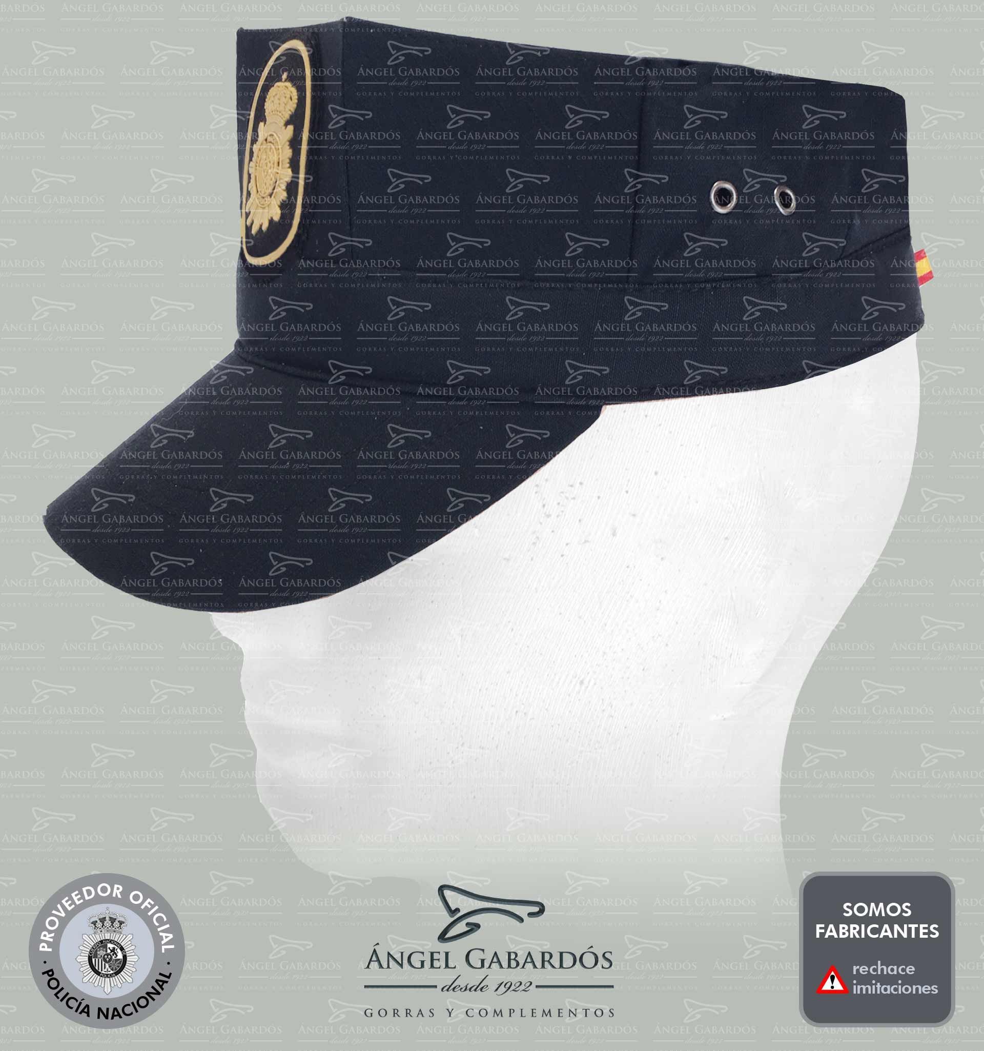 Gorra UIP. ESCALA SUBINSPECCIÓN. Verano-Alg.Pol.