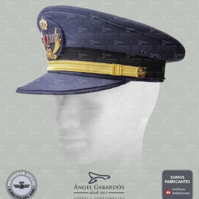 Gorra de Plato Ejército del Aire. SUBOFICIALES