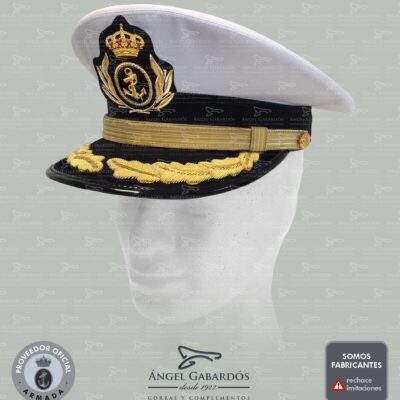 Gorra de Plato Oficial Superior Armada