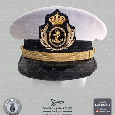 Gorra de Plato Oficial Armada