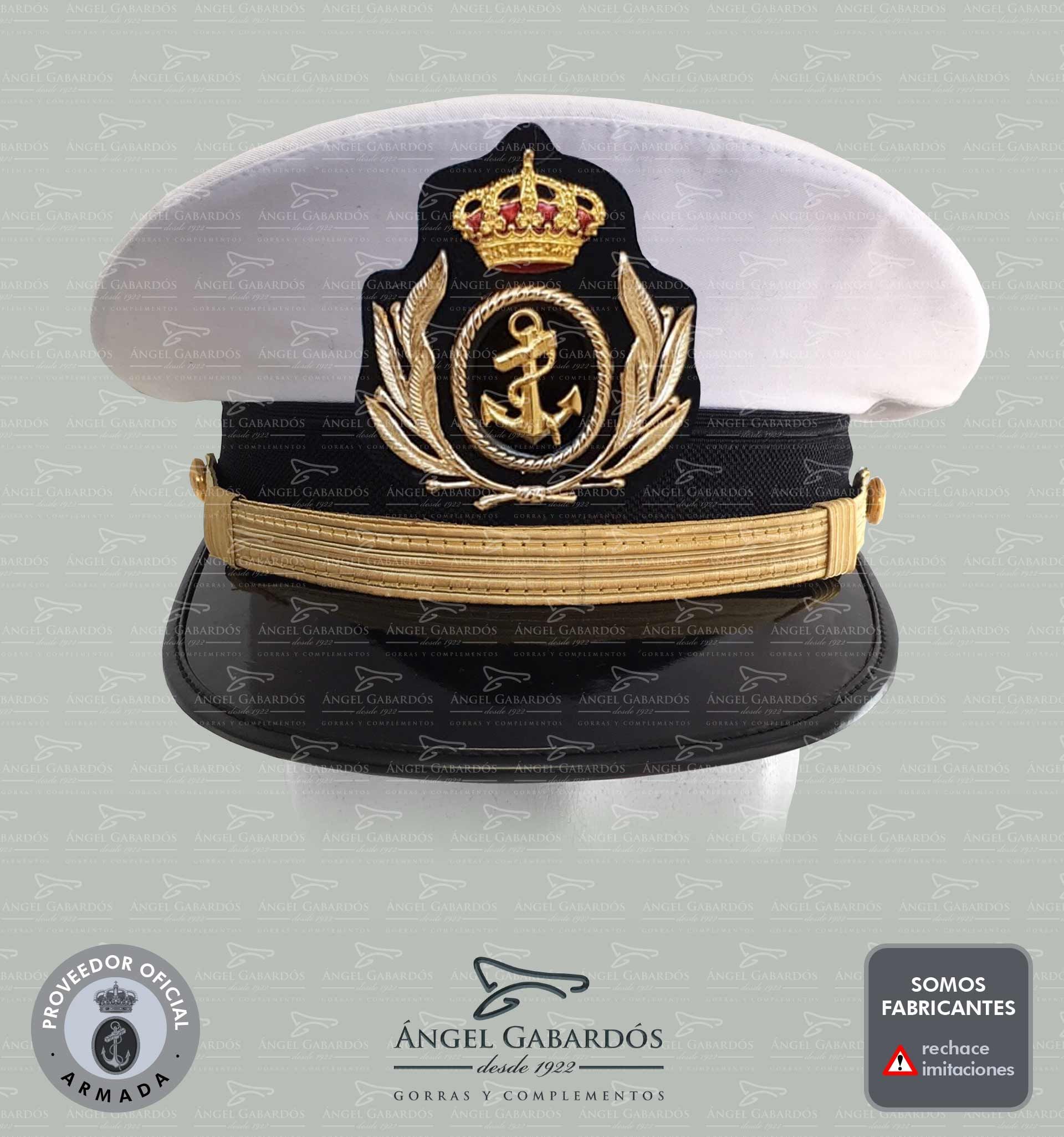 Gorra de Plato Oficial Armada