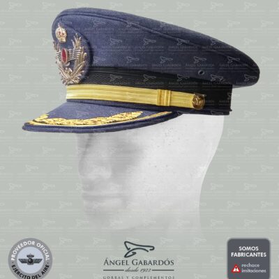Gorra de Plato Ejército del Aire. GENERAL