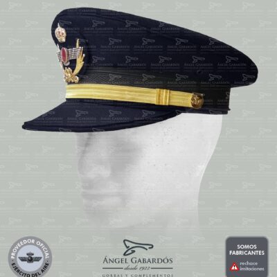 Gorra de Plato Gran Etiqueta Ejército del Aire. SUBOFICIALES