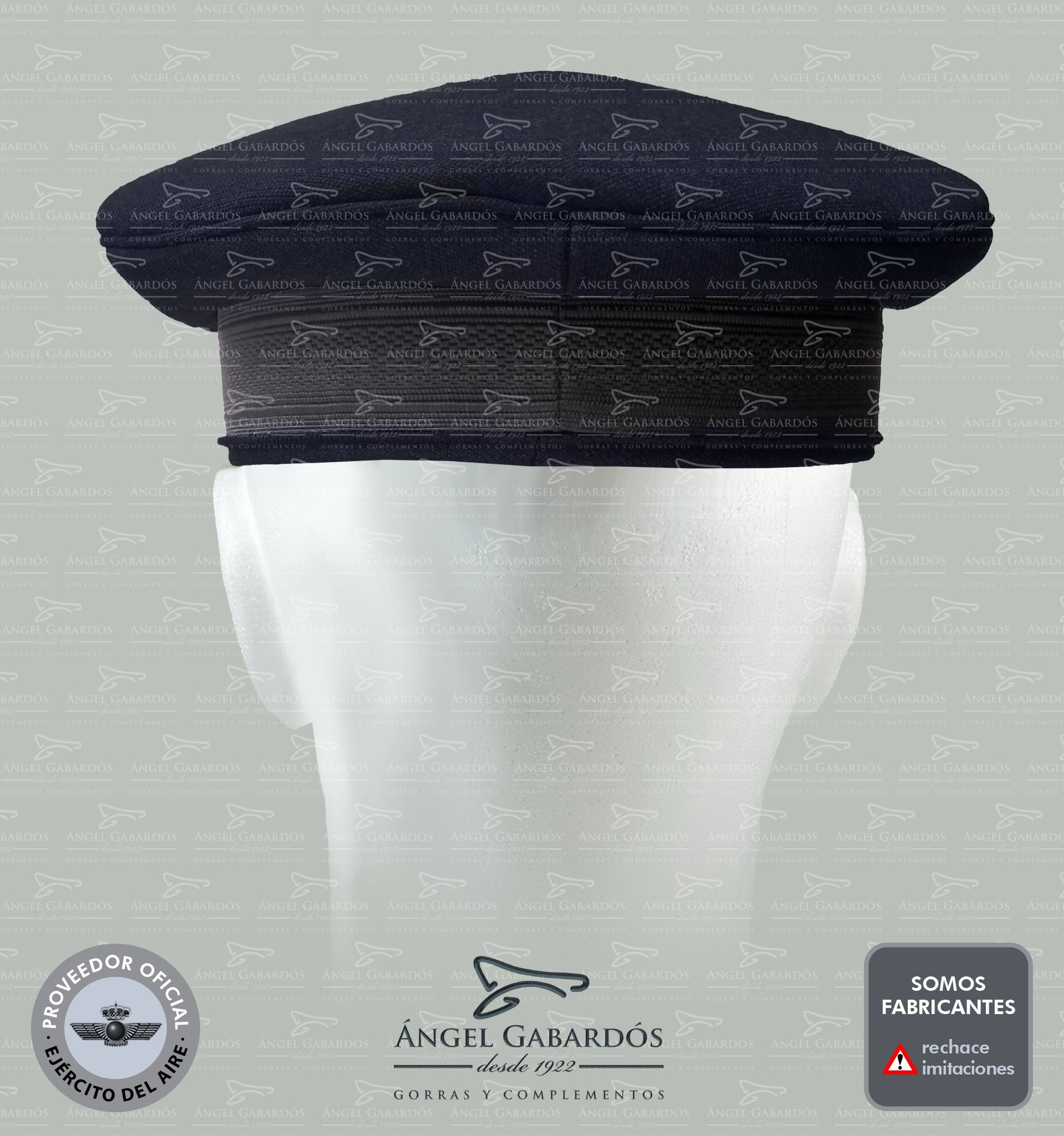 Gorra de Plato Gran Etiqueta Ejército del Aire. OFICIAL SUPERIOR