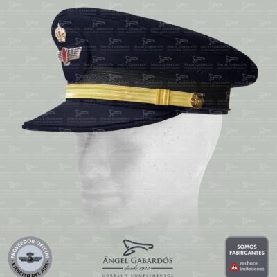 Gorra de Plato Gran Etiqueta Ejército del Aire. TROPA