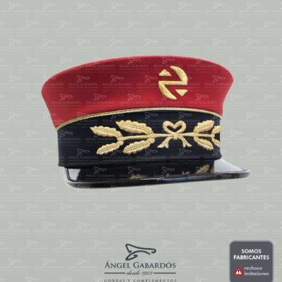 Gorra para Jefe de Estación de RENFE