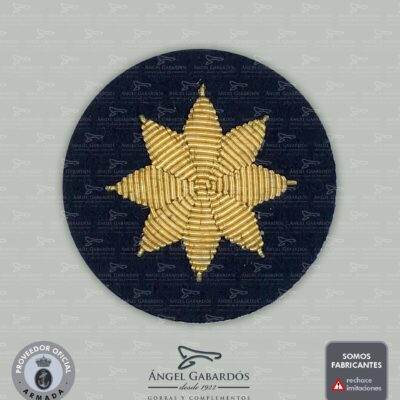Estrella Bordada de 8 Picos - Armada