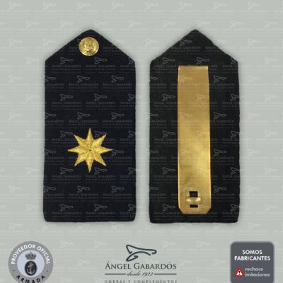Par de Palas Rígidas - Comandante Infantería de Marina