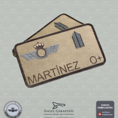 Parche Identificativo Beige Ejército del Aire