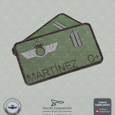 Parche Identificativo Verde Ejército del Aire