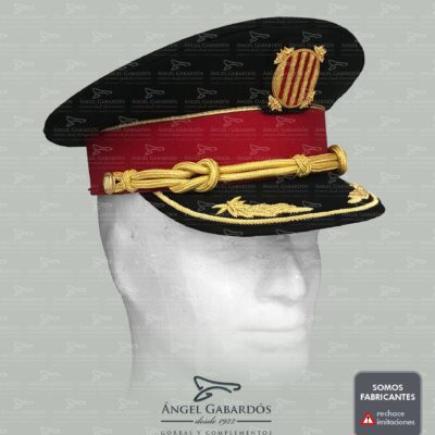 Gorra de Plato Mossos d'Esquadra Escala Superior
