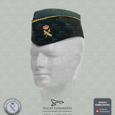 Gorro Fiscal y Fronteras Guardia Civil. OFICIAL SUPERIOR