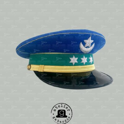 Gorra de Plato Capitán Tropas Nómadas del Sahara Español