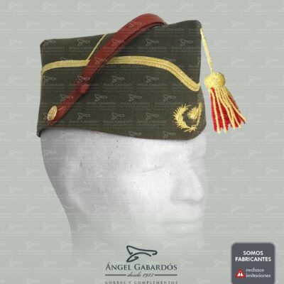Gorro Modelo Isabelino con Bordado de Intendencia
