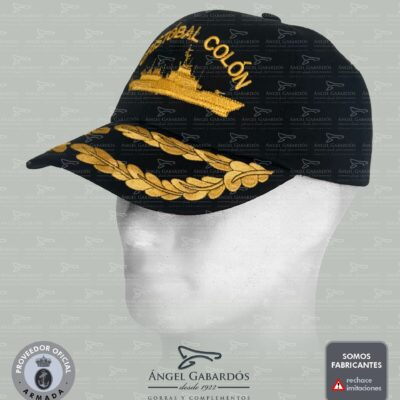 GORRA GAJOS DE ALMIRANTE - PERSONALIZADA