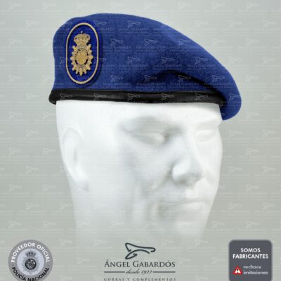 Boina Policía Nacional SMA. ESCALA SUBINSPECCIÓN
