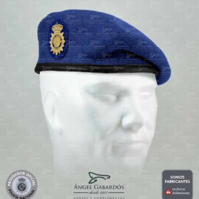 Boina Policía Nacional SMA. ESCALA BÁSICA